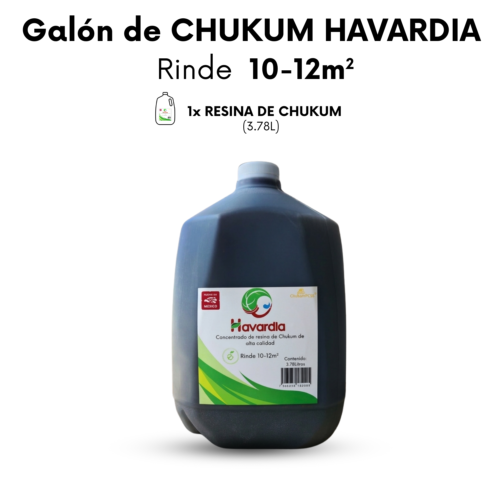 Galón Havardia Galón de resina Havardia para acabados de chukum.