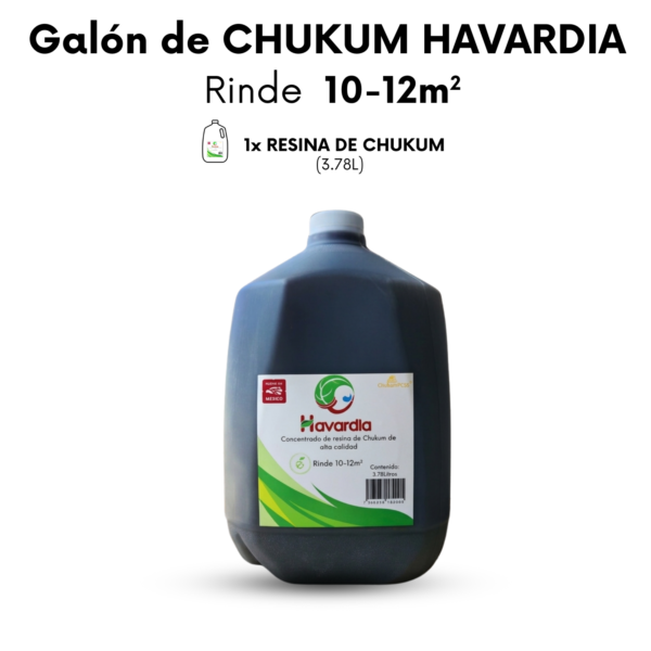 Galón Havardia Galón de resina Havardia para acabados de chukum.