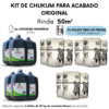 Kit de Chukum para Acabado Original — 50 m² Kit de chukum para 50 m² con 6 galones de Havardia y 9 bultos de polvo fino